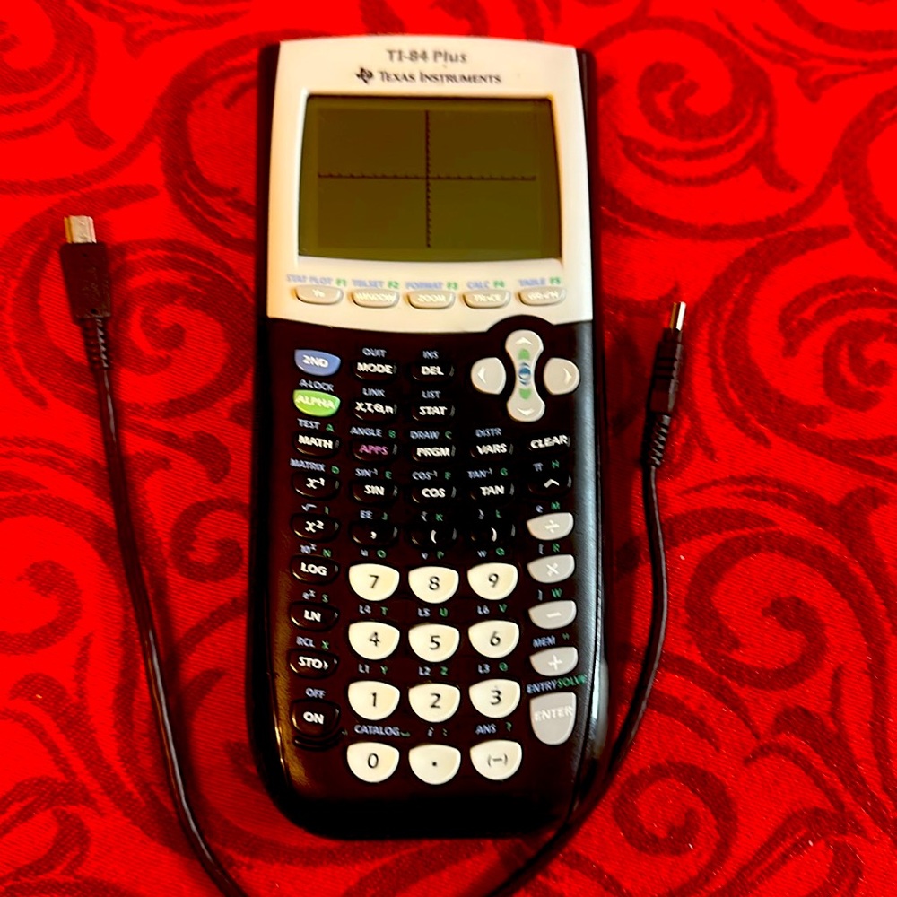 Texas Instruments Black and White Graphing Calculator